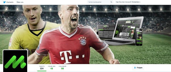 Mobilbet Twitter Account