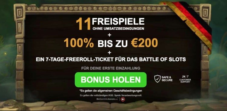 Videoslots Casino Bonus