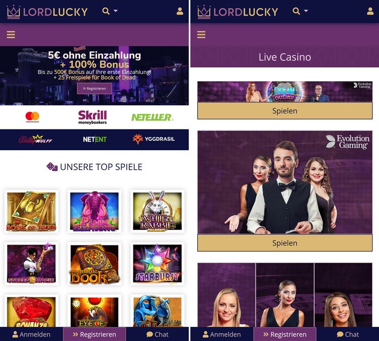 Lord Lucky Casino App