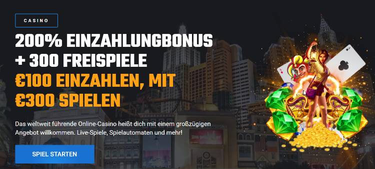 Unikrn Casino Bonus für Neukunden