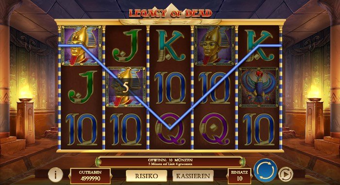 Legacy of Dead Slot Erfahrungen