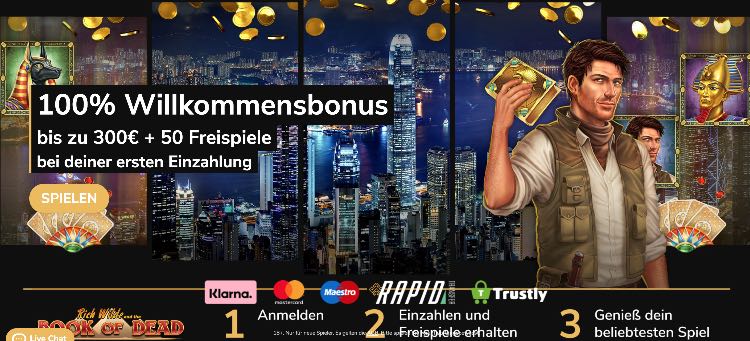 Jackpot Village Casino Willkommensbonus