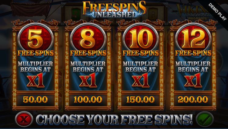 Vikings Unleashed Megaways™ Free Spins