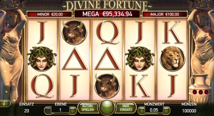 Jackpot Slot Divine Fortune